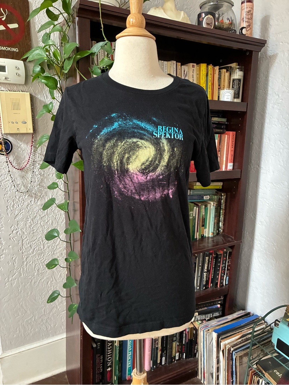 Regina Spektor Vintage Black Galaxy Graphic Tee